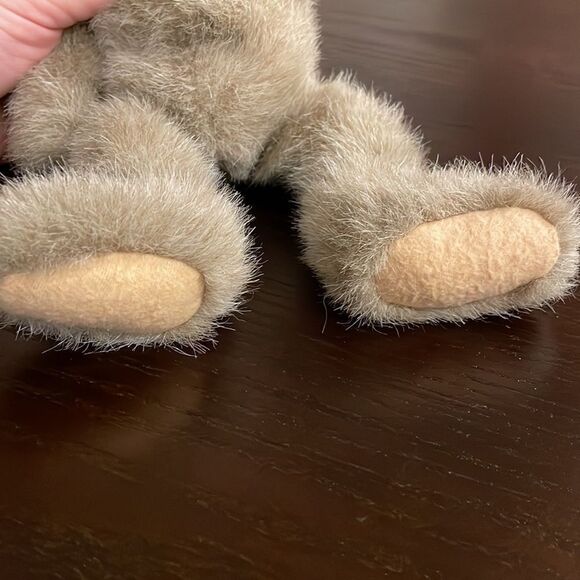 Vintage 1987 The Boyds Collection Jointed Bunny Rabbit Bean Bag Plush 13” tall - Picture 8 of 8